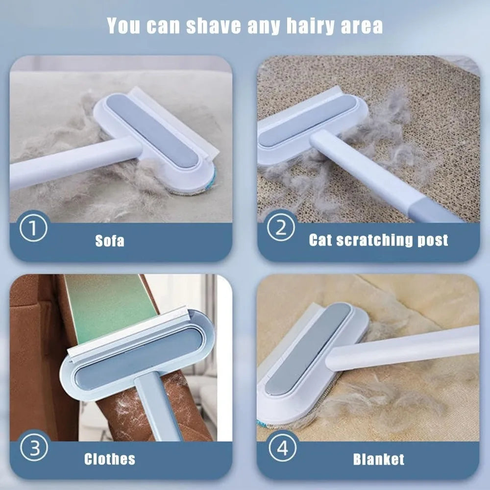 DOGHAUS FUR LIFT Reusable Pet Hair Remover | Extended Handle | No Lint Sheets